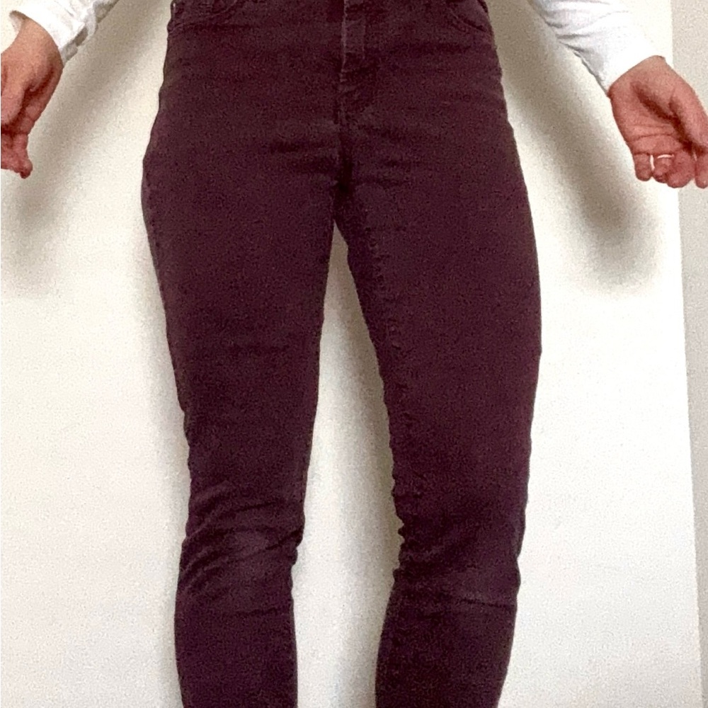Jessica Simpson Plum Skinny Jeans with Stretch Fabric
